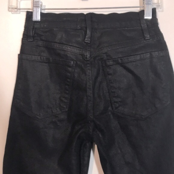 Frame Denim Black High Rise Jeans - Picture 8 of 14